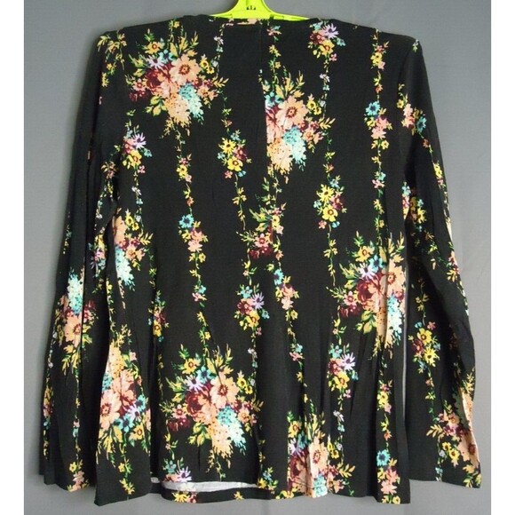 Philosophy Republic Clothing Long sleeve Blouse Womens Large Multicolored Floral - Picture 9 of 9